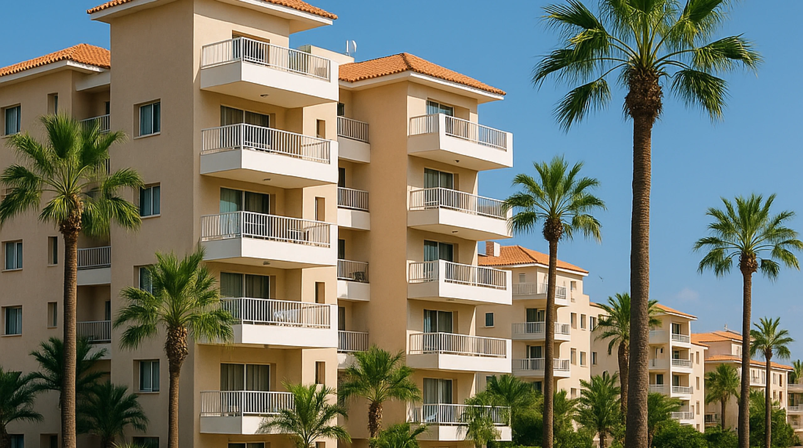 Modern Apartment Complex in Paphos Modern apartment complex in Paphos, Cyprus, suitable for investment